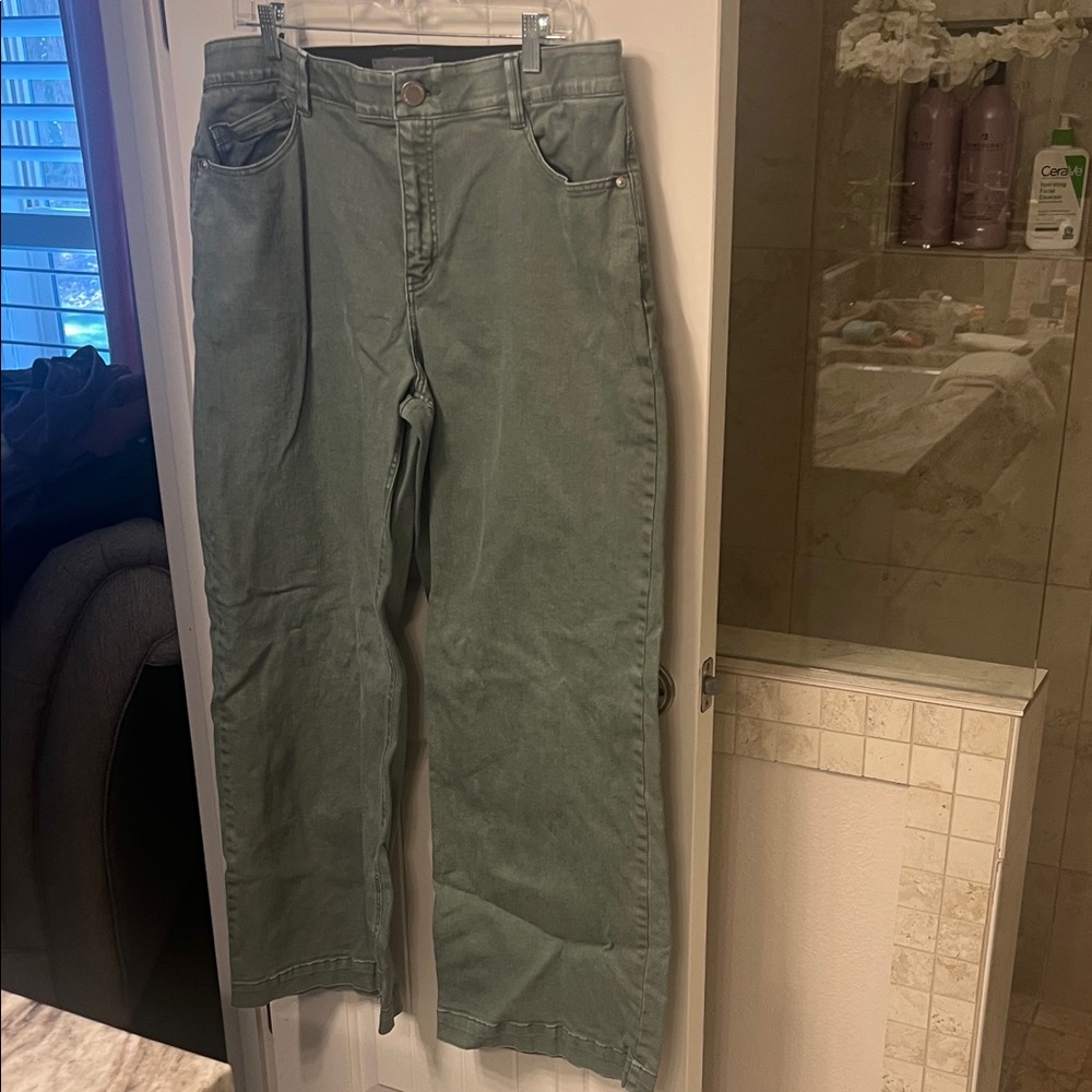 Wit & Wisdom Ab Solution High waist Wide Leg Jeans